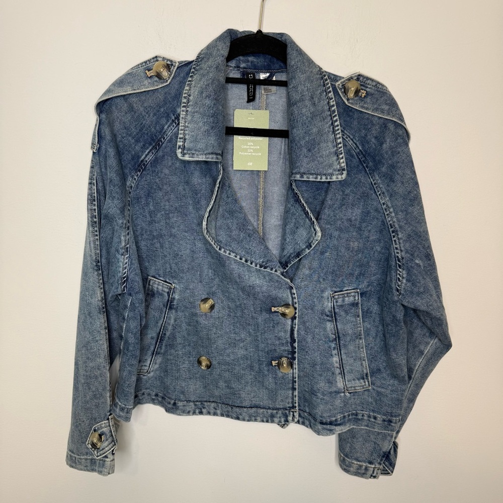 H&M Blue Denim Jacket - Picture 2 of 7